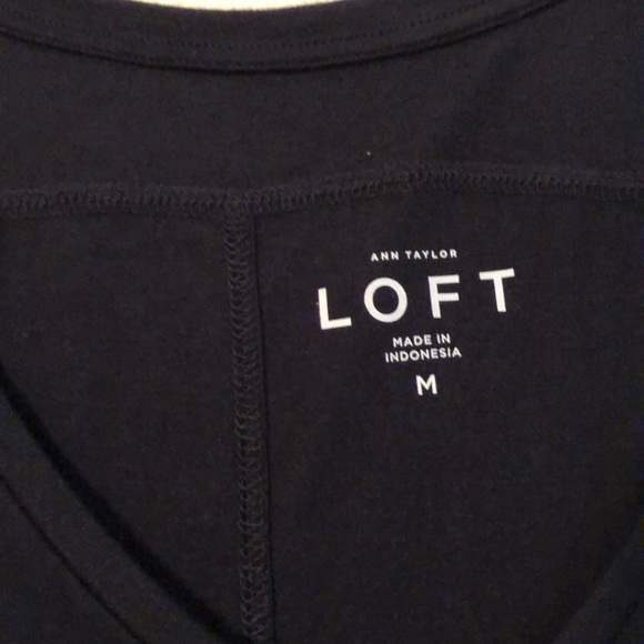 LOFT cap sleeve tee - Picture 2 of 3